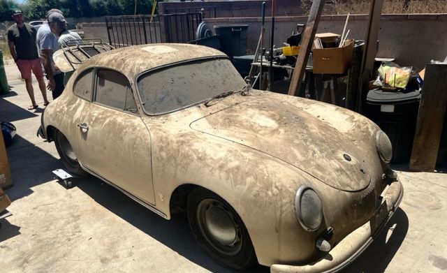 dirty porsche 356