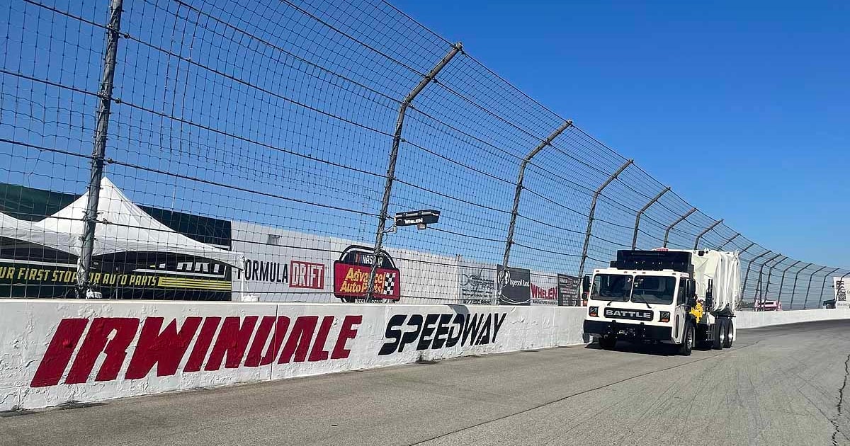 EV commercial truck shoppers convene for racetrack demos