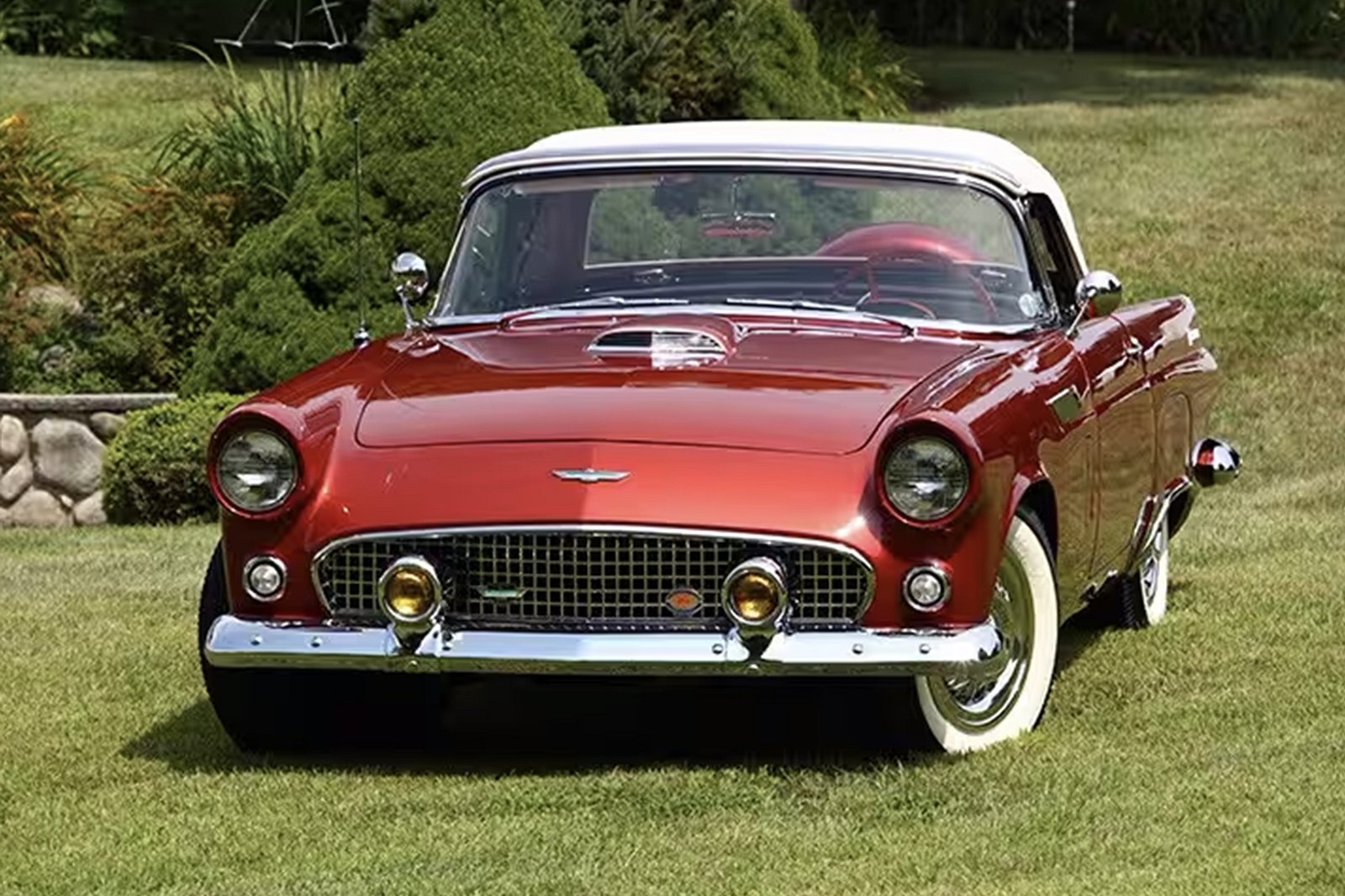 This Might Be The World's Finest 1956 Ford Thunderbird