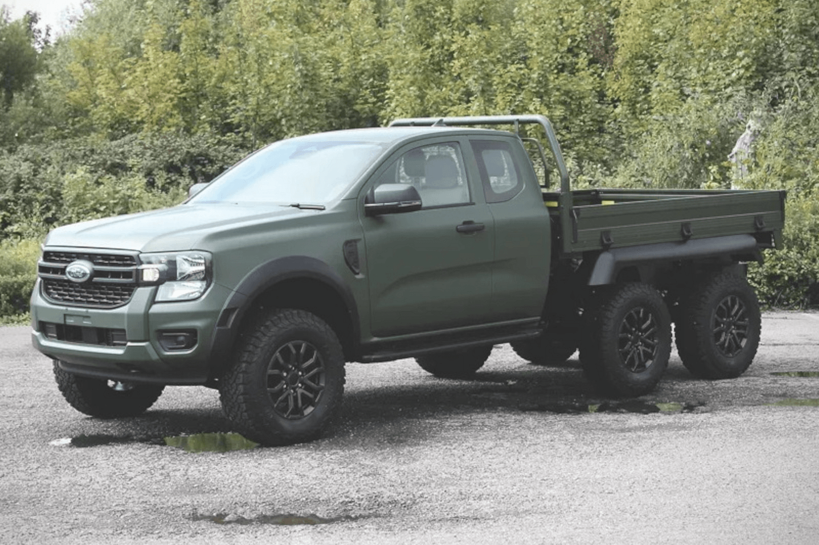 Ford Ranger 6x6 HEX Hybrid Has Better Payload Capacity Than A Ford F-350