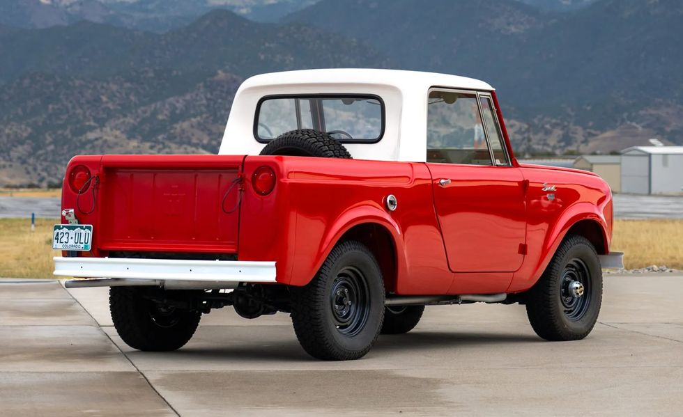 1964 international harvester scout pickup rear