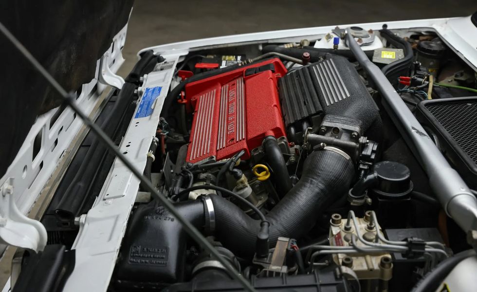 1992 lancia delta integrale martini 6 evoluzione engine