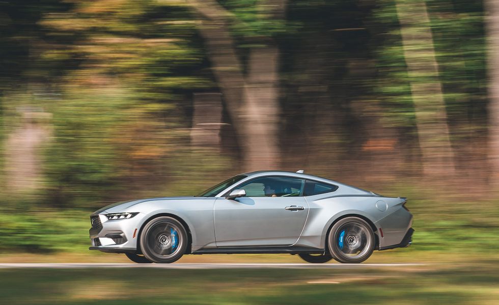 2024 ford mustang ecoboost tested driving