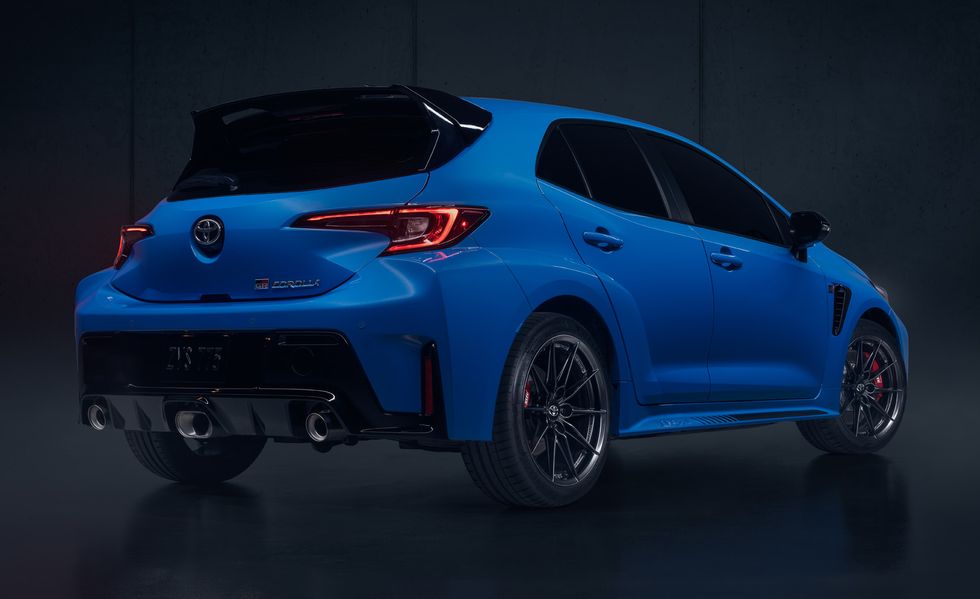 2024 toyota gr corolla circuit edition rear