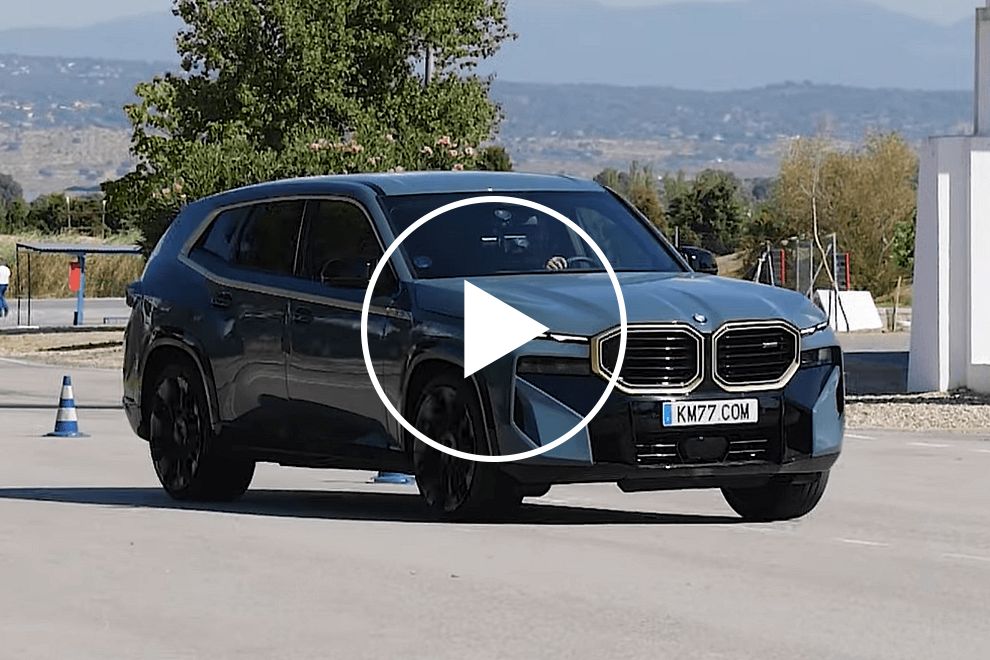 Heavyweight BMW XM Unsurprisingly Struggles Through Moose Test