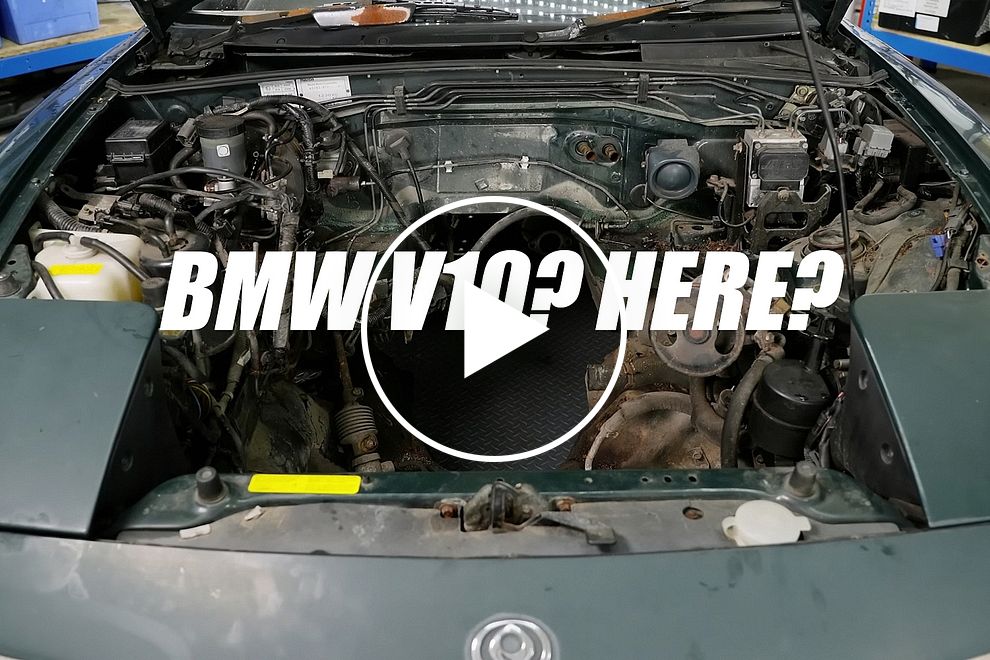 Shoving A BMW V10 In A Mazda Miata Is As Tough As You Think