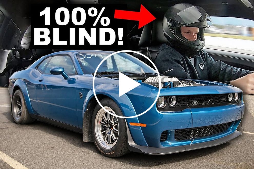 Watch A Blind Drag Racer Run The Quarter-Mile In 11.5 Seconds