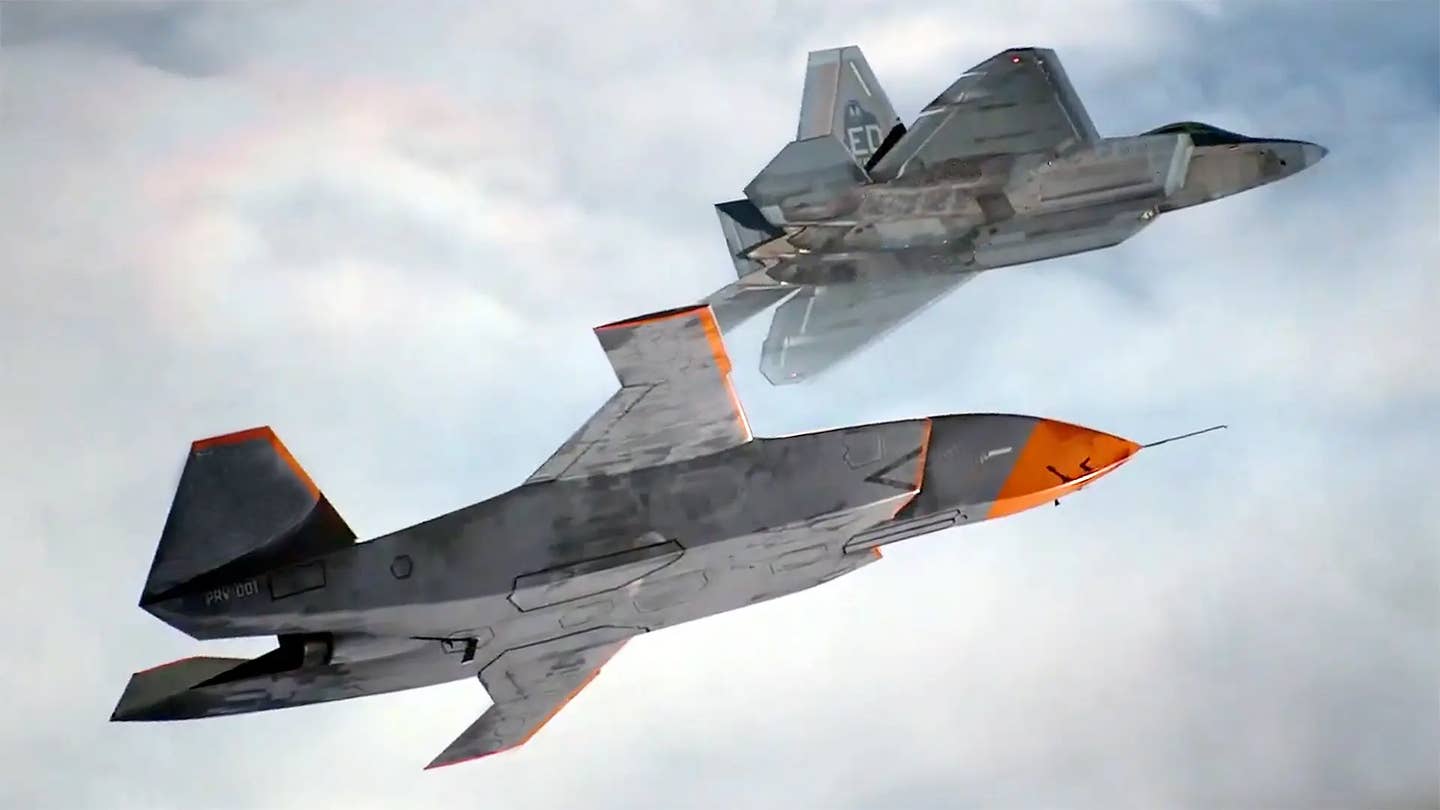 CCA F-22