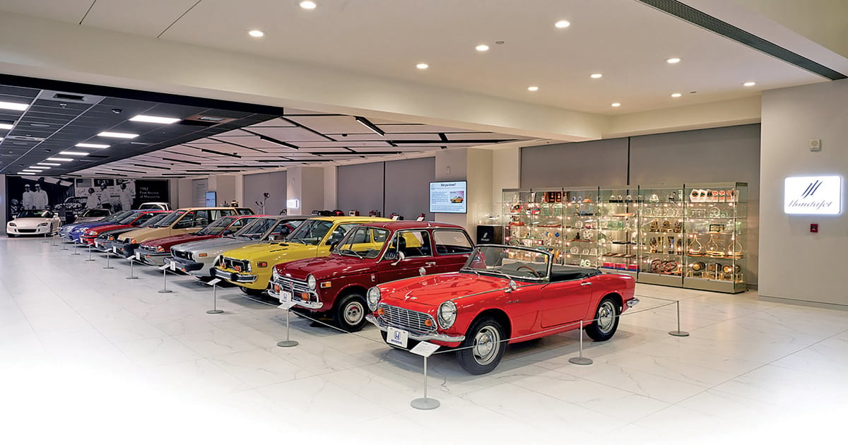 Honda HQ adds history to its lineup