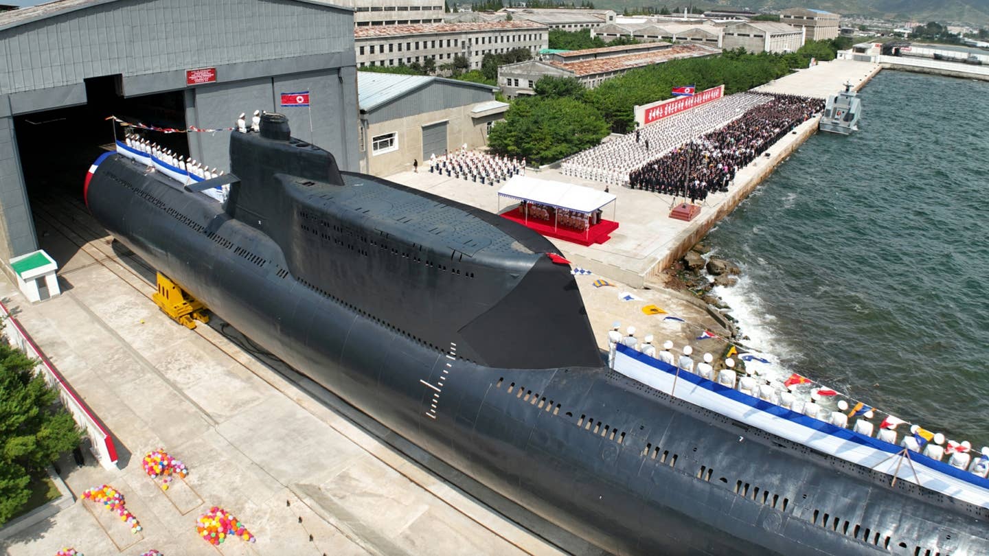 North Korea Nuclear Missile Submarine