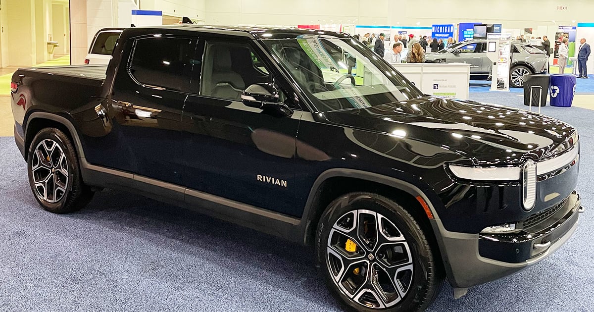 Bold colors at the auto show reflect what the customer wants