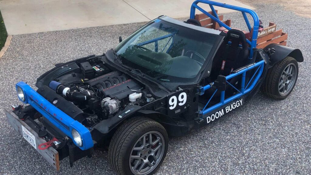 You Can Buy This Stripped-Out C5 Corvette “Doom Buggy”