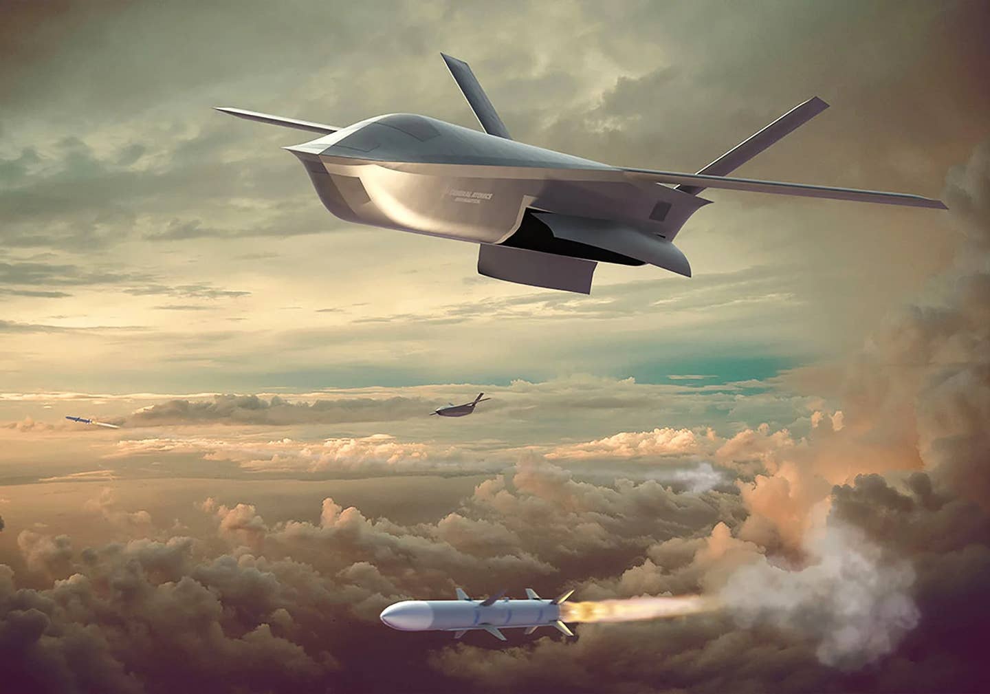 The LongShot rendering that General Atomics released in 2021. <em>GA-ASI</em>