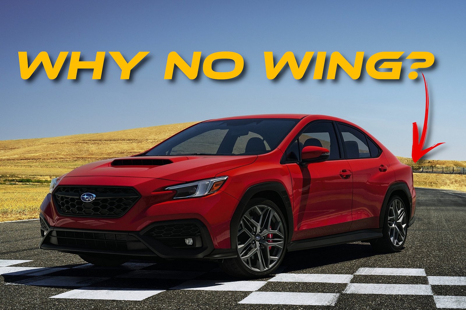 Here's Why America's Subaru WRX TR Doesn't Have A Big Wing