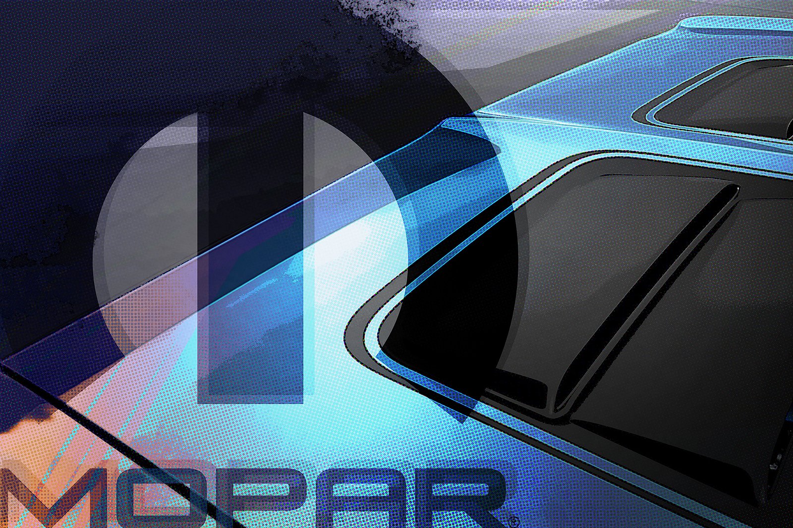 Mopar Teases Electromodded Muscle Car Classic For SEMA 2023