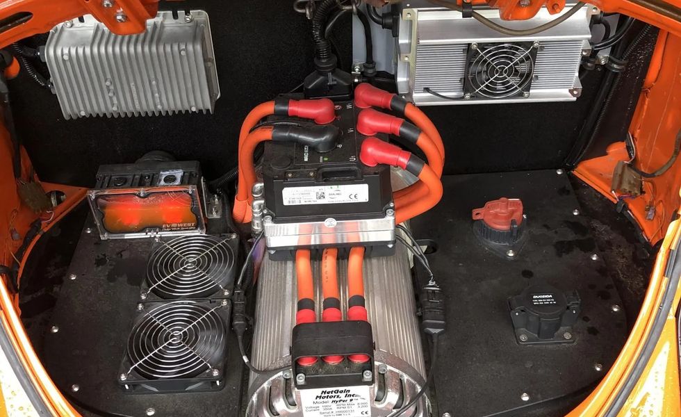 ev conversion 1978 volkswagen super beetle convertible engine