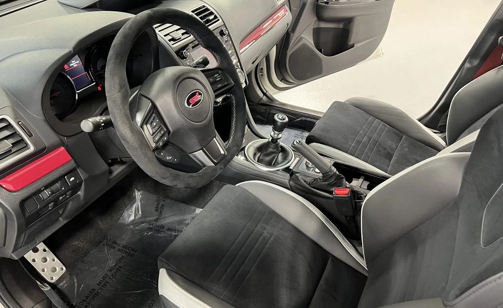 2019 subaru wrx sti s209 interior