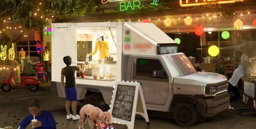 toyota imv 0 concept food truck