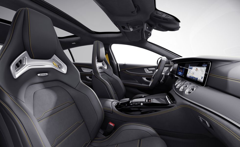 2024 mercedes amg gt 4 door coupe interior