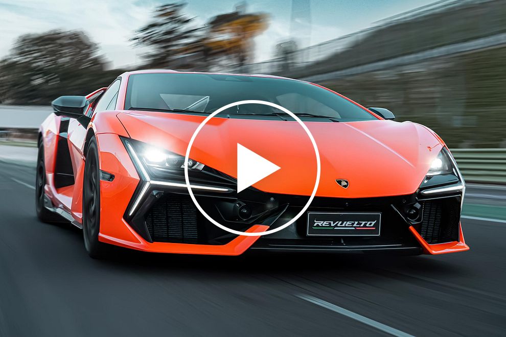 New Lamborghini Revuelto Sounds Mega At Full Blast Around A Race Track