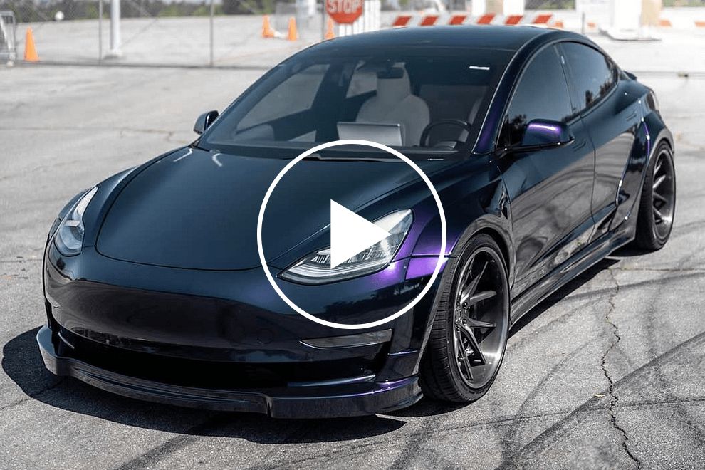 Tesla Model 3 Widebody Is A West Coast Customs One-Off