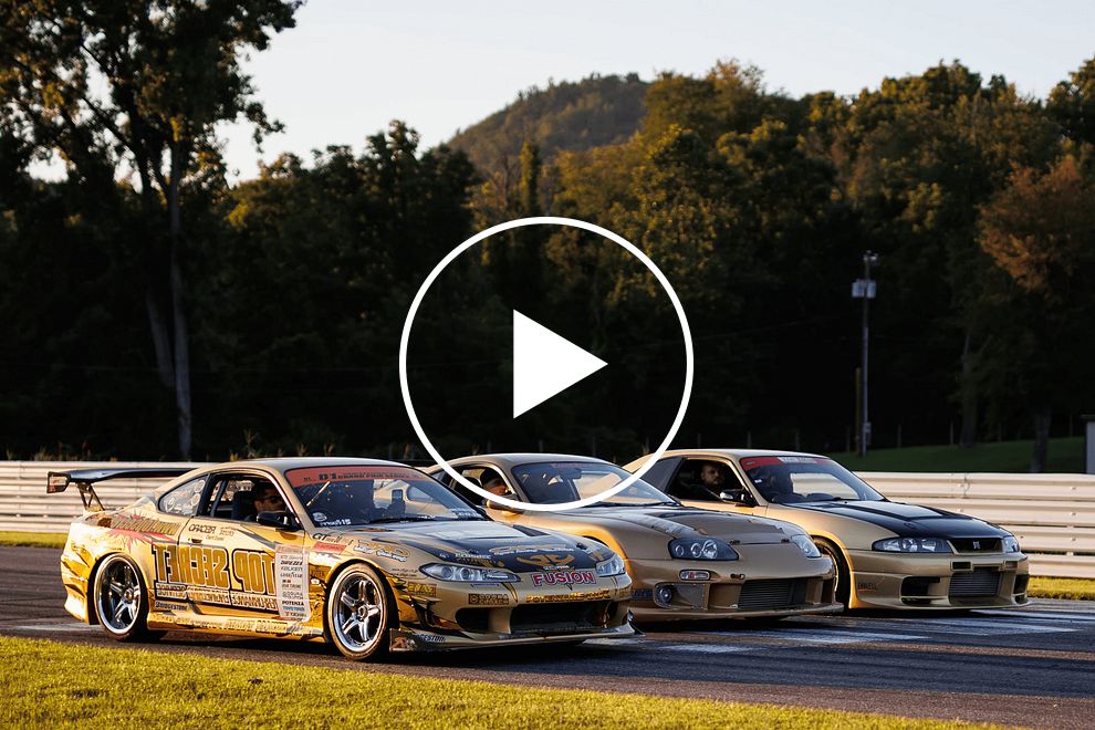 Trio Of Golden Top Secret Legends Is The Ultimate JDM Tuner Collection