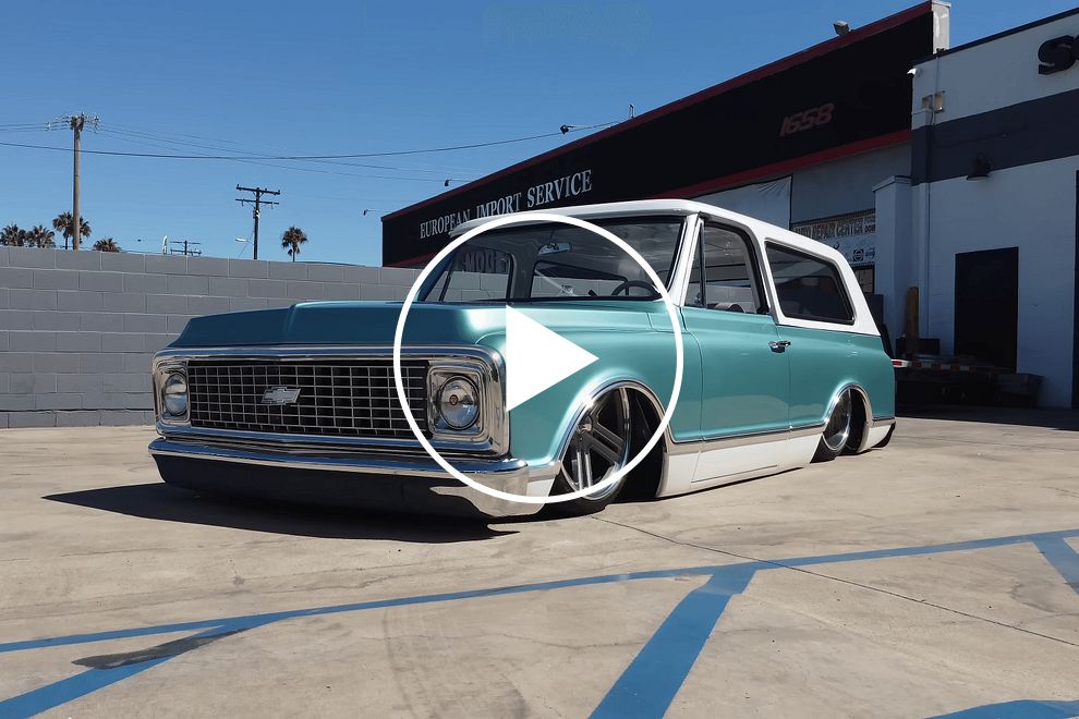 Chevy Blazer K5 Lowrider From California Is A Show Stopper