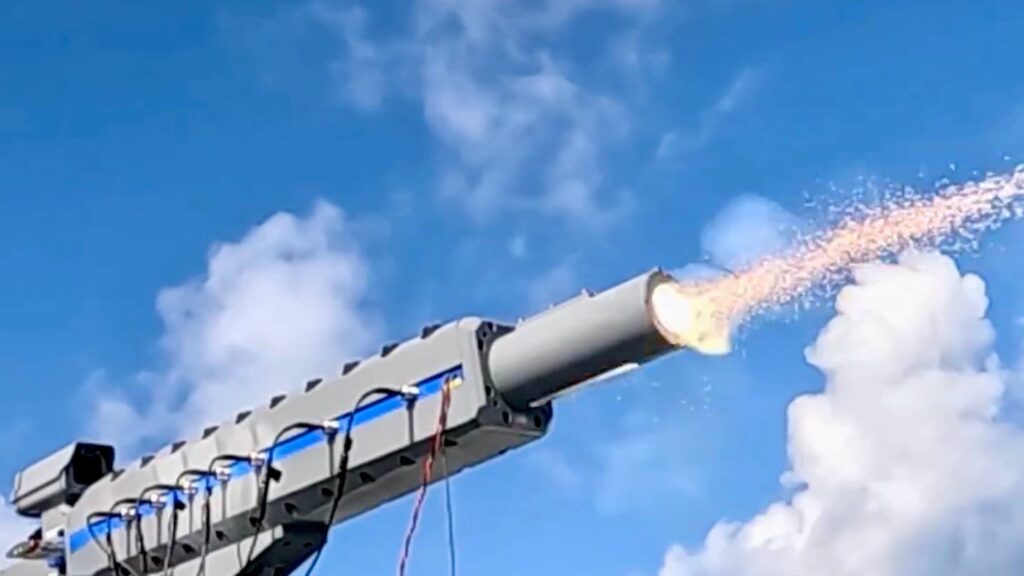 Japan’s Railgun Performs First Test Firing At Sea