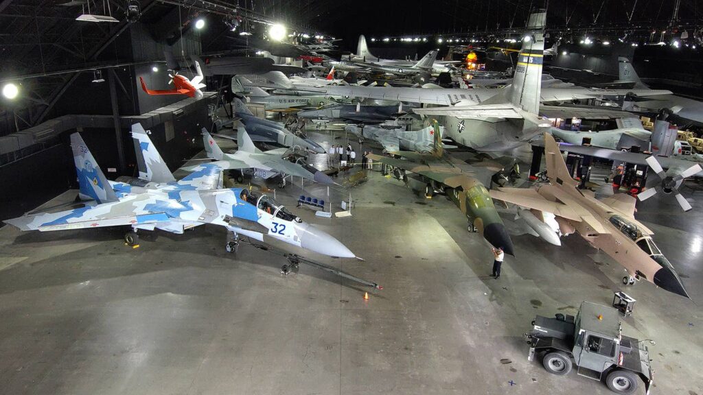 Su-27 Absolutely Dwarfs All Jets Around It At Its New Home