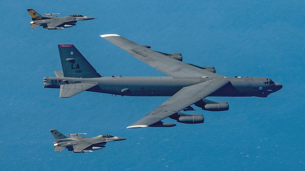 Here’s Why Some B-52s Have White Wing Tips