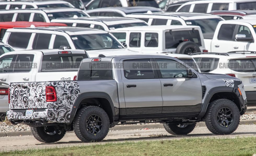 2025 ram 1500 trx prototype rear side