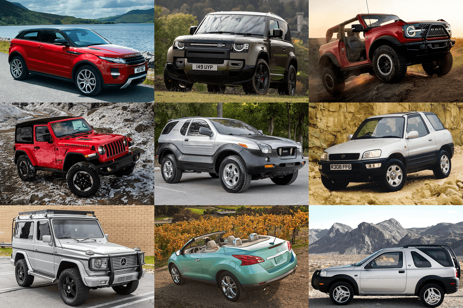 Two-Door SUVs: 10 Of The Best And Worst