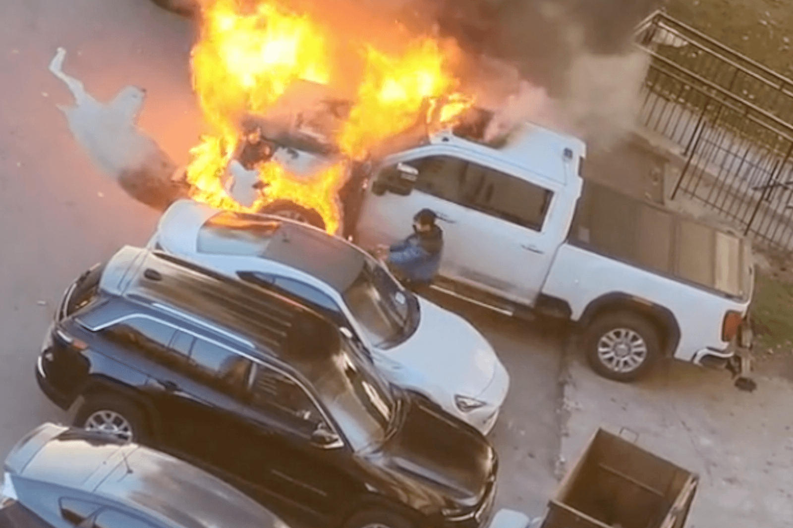 Subaru BRZ Owner Risks His Life To Save Sports Car From Burning