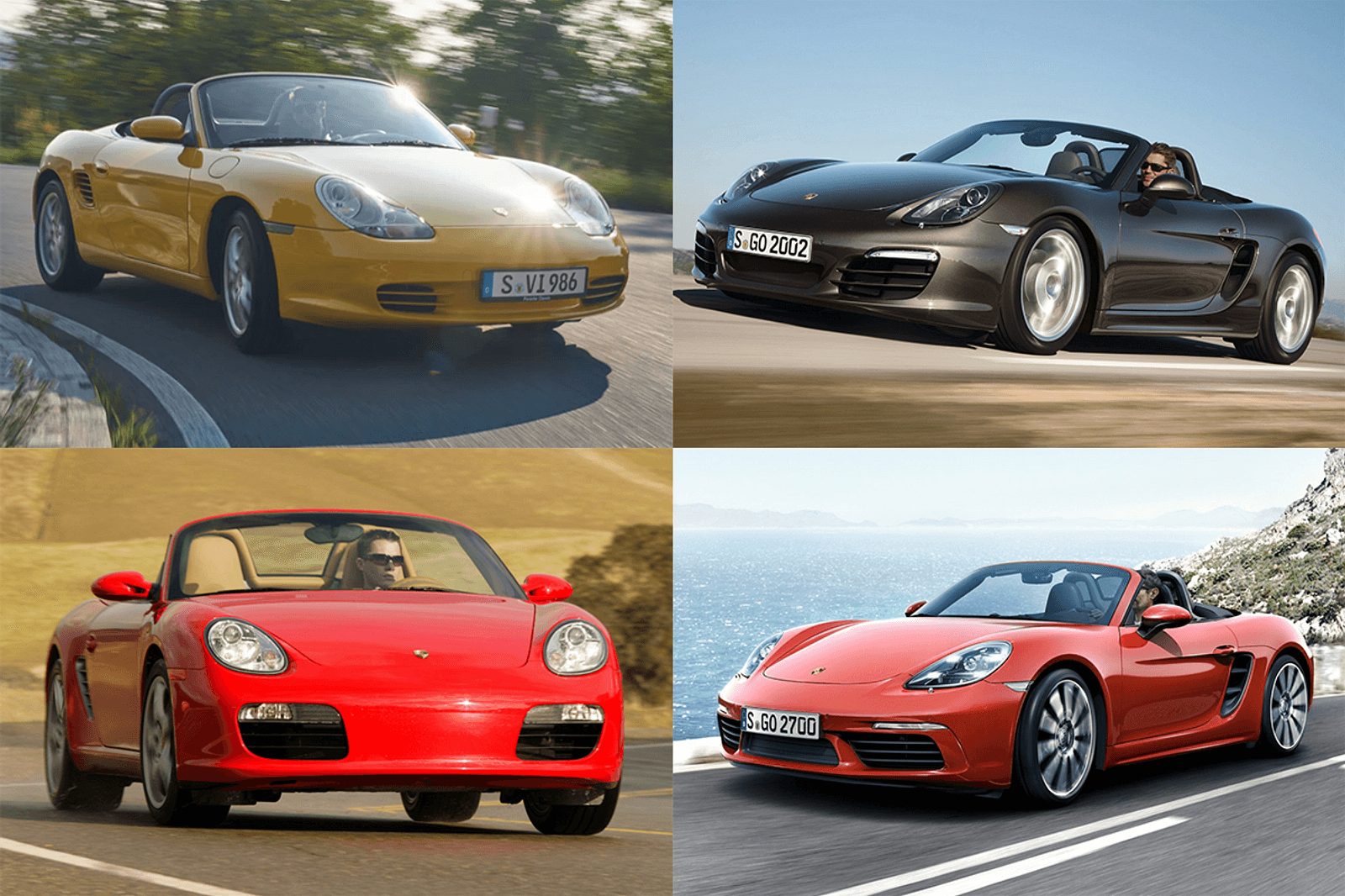 Ranking Every Porsche Boxster Generation From Worst To Best