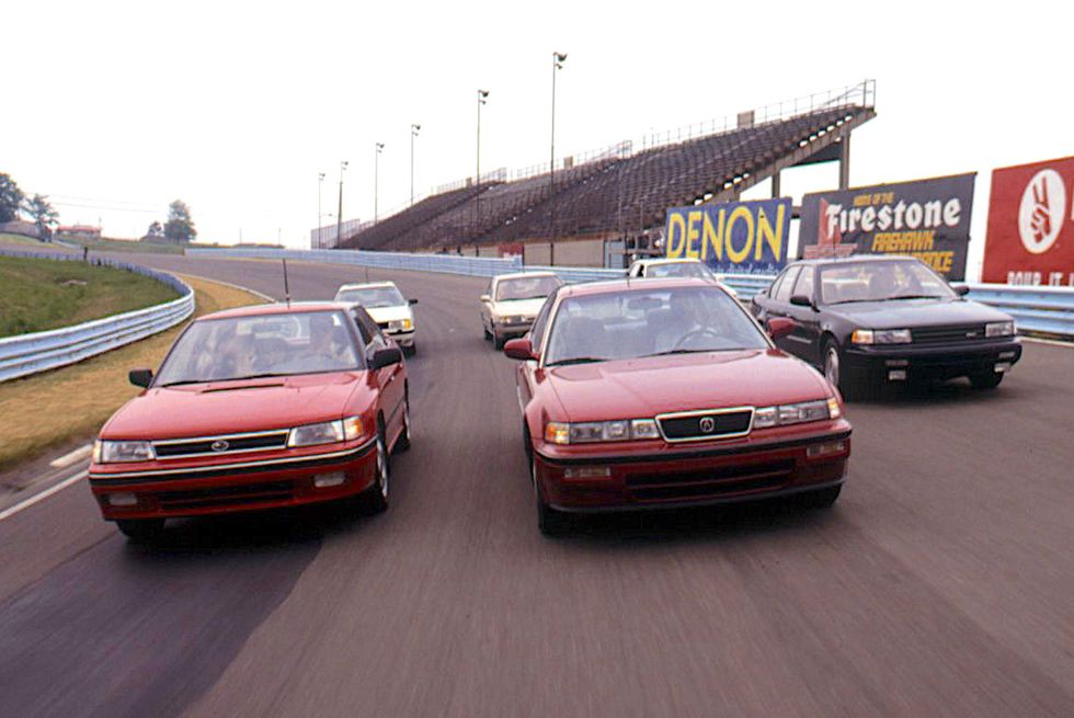 Good Sports: Comparing Six Sub-$25,000 1991 Sports Sedans