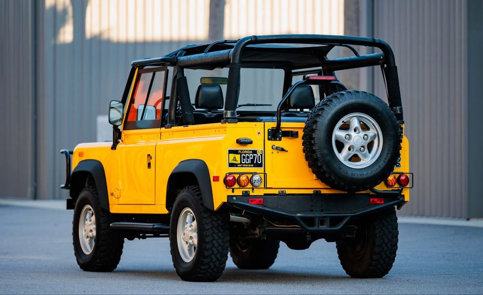 1994 land rover defender 90 nas 5 speed rear