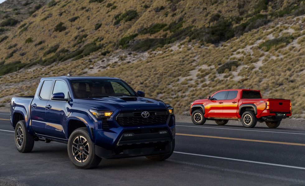 2024 toyota tacoma trd sport and trd off road