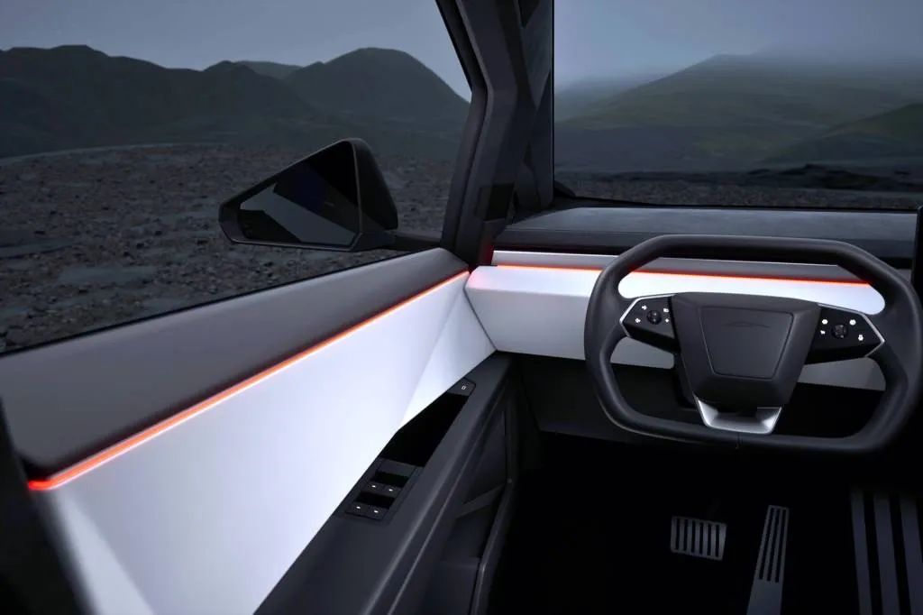 2025 Tesla Cybertruck - Courtesy of Tesla, Inc.