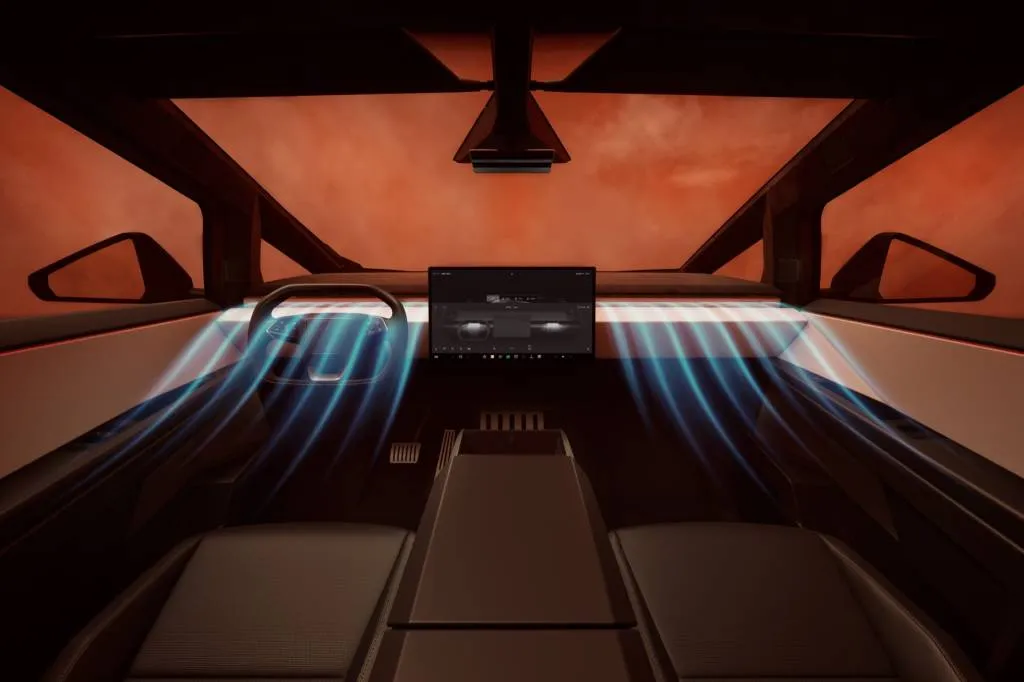 2025 Tesla Cybertruck - Courtesy of Tesla, Inc.