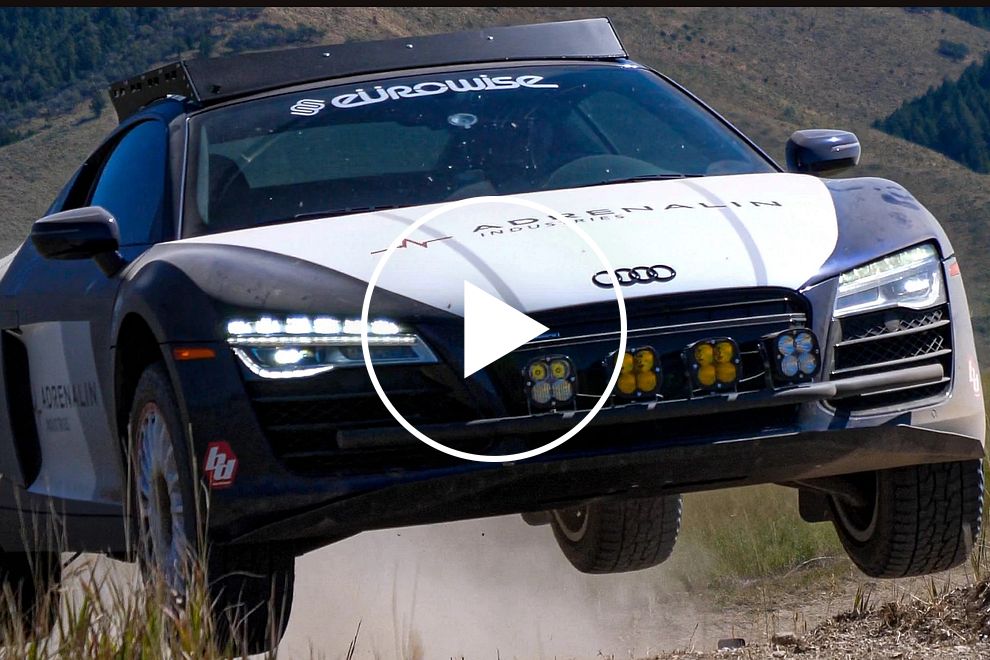 Audi R8 Rally Build Makes Lamborghini Huracan Sterrato Look Tame