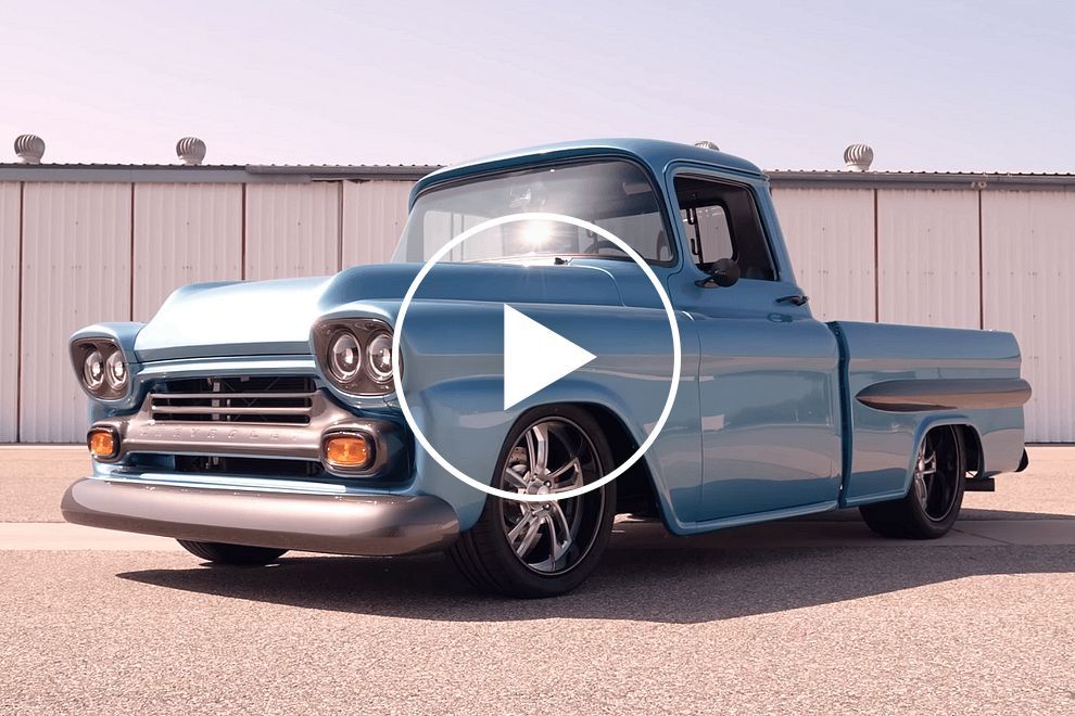 Stunning Chevy Apache Restomod Is The Coolest Way To Haul Motocross Racers