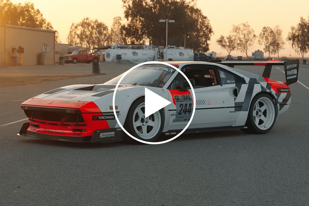 WATCH: Ferrari 308 With 1,000-HP Honda Power Blows K24 Engine On The Track