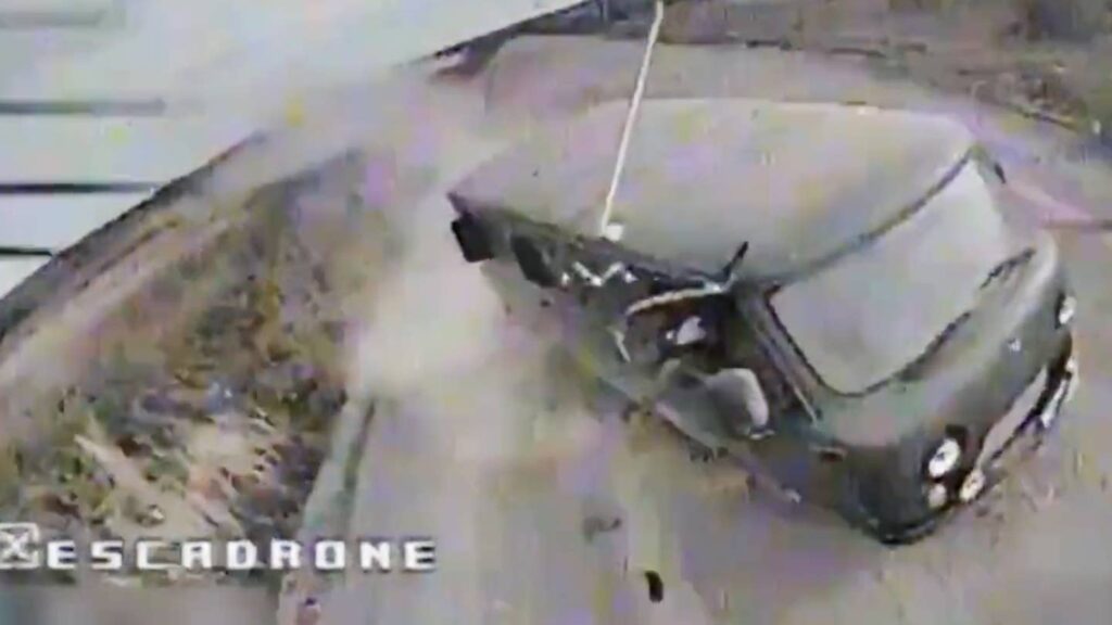 Ukraine Situation Report: First Person Video Drone Relentlessly Hunts Down A Russian Van