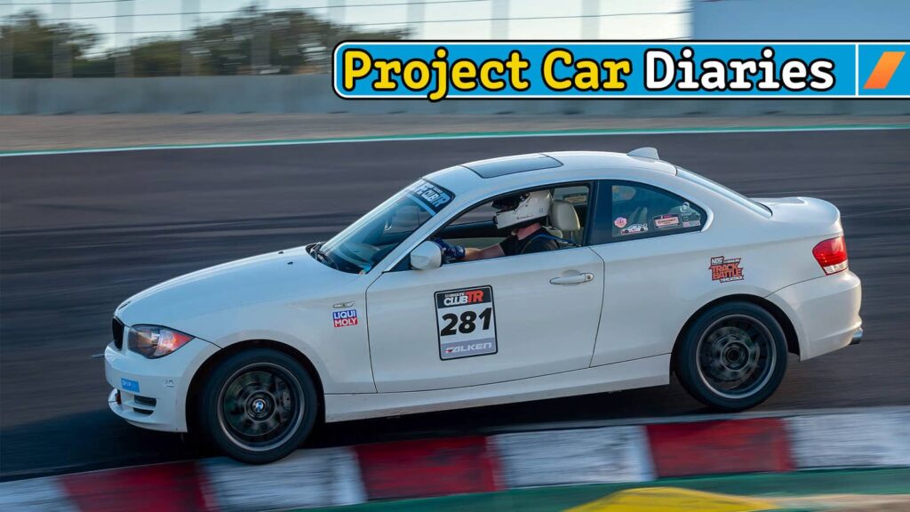 Project Car Diaries: My BMW 128i Survived GridLife Laguna With a Last-Minute Fender Rolling