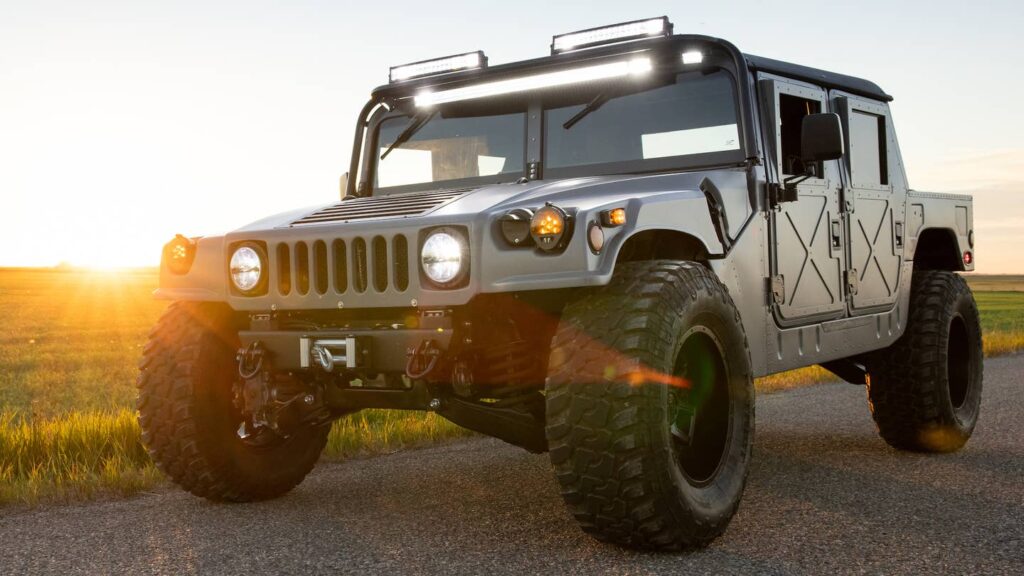 This Electric ‘Cyber-Hummer’ H1 Could Crush a GMC Hummer EV Off-Road