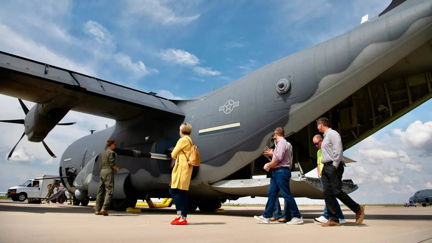 An AC-130J with the improved 105mm howitzer fitted. <em>USAF</em>