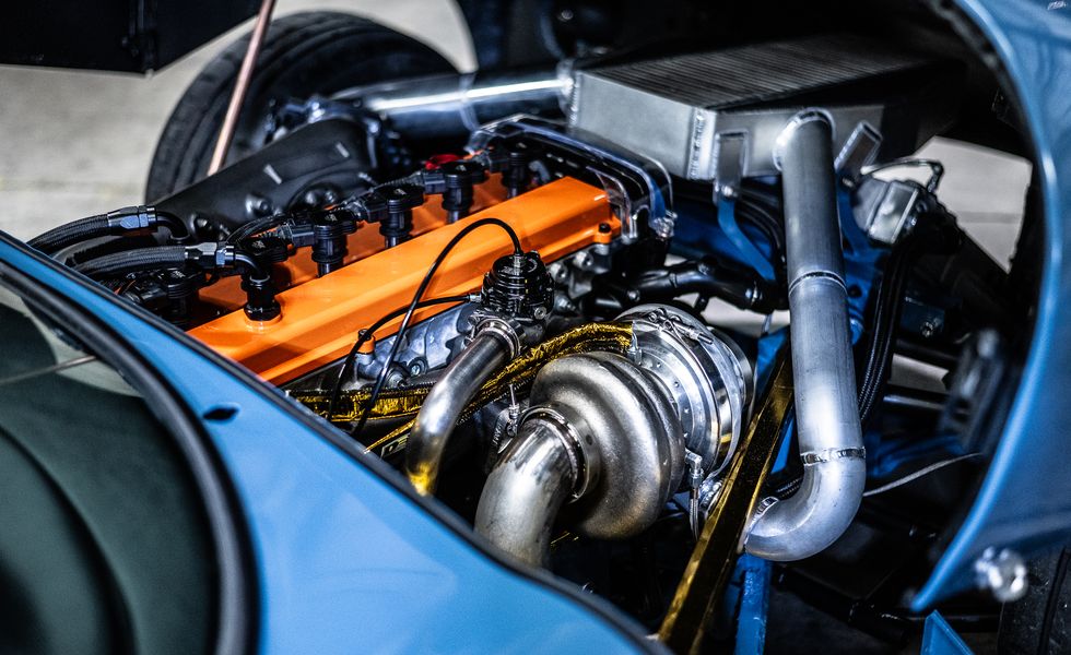 1969 jaguar xke with 2jz engine