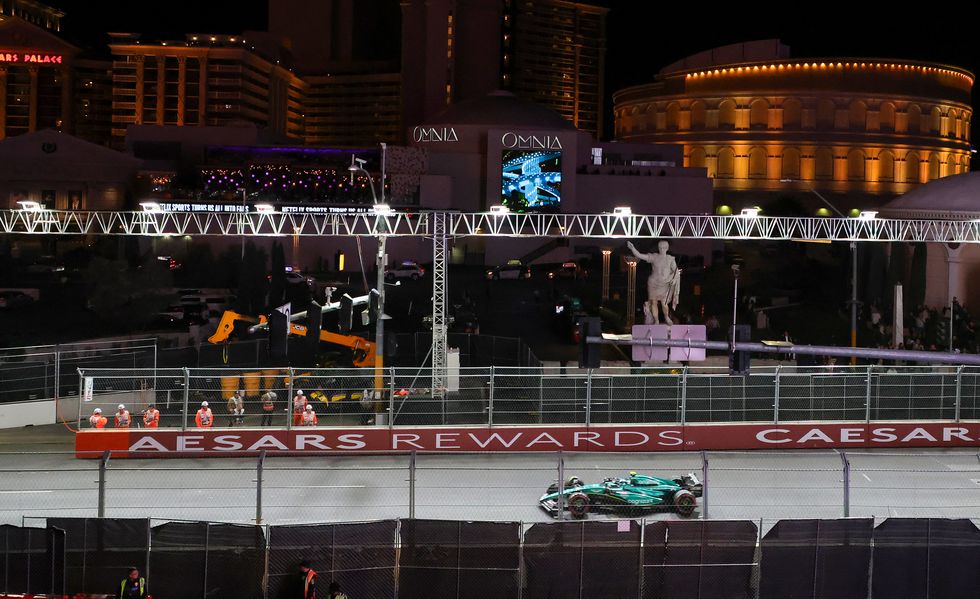 f1 grand prix of las vegas day 1