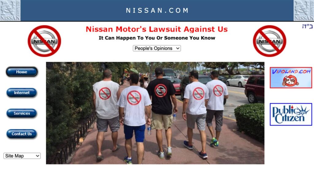 Lawsuit Claims ‘Nissan.com’ Has Been Stolen After Years of Legal Drama