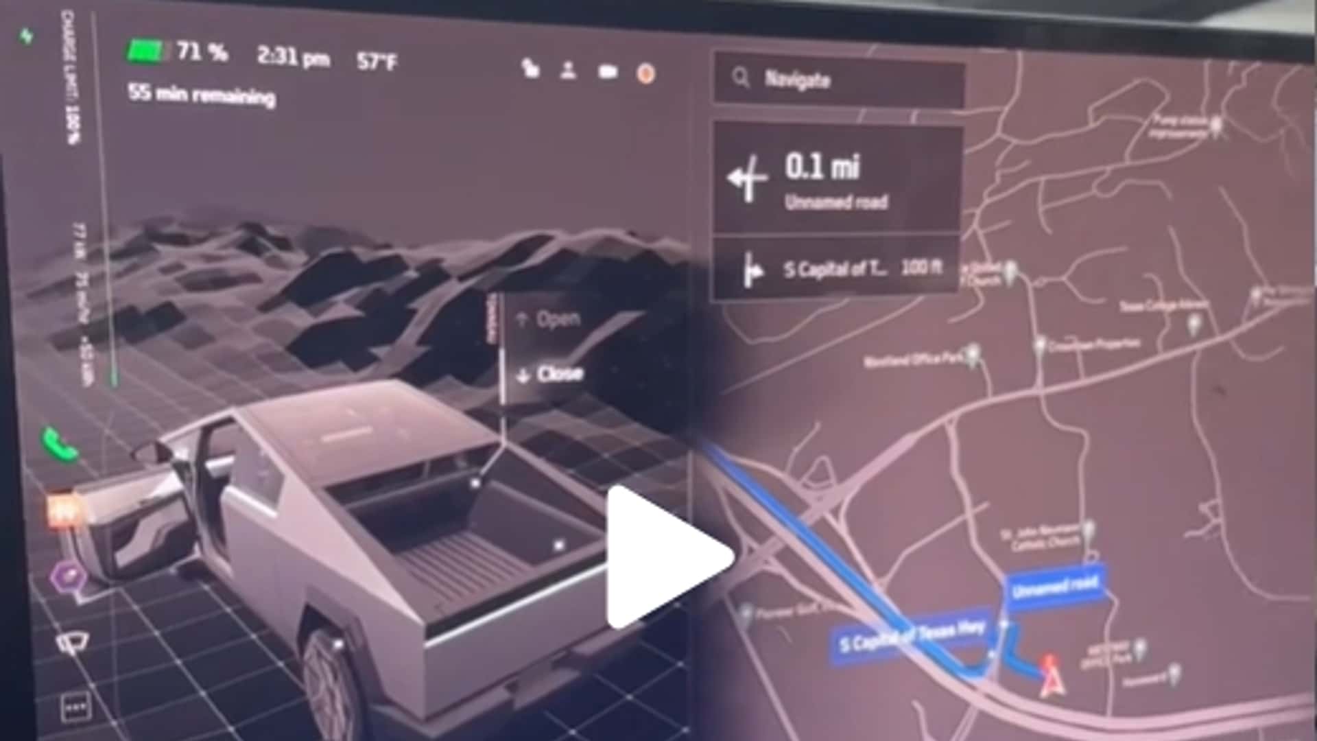 Tesla Doesn't Want You To Watch This Leaked Cybertruck Interior Video